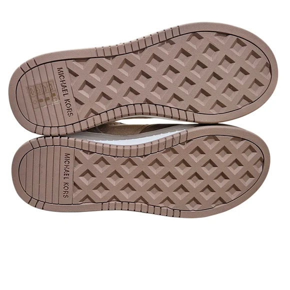 NWT Michael Kors - Pink and Gold Sneakers - Size 9.5 - Picture 8 of 9